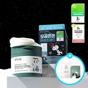 Anua Heartleaf 77 Clear Pad Double Pack (70+70 Pads Refill) (+30p)