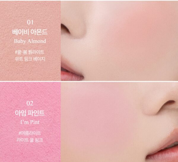 CLIO Air Blur Whip Blush [#6 Colors] (+Brush) - Image 6