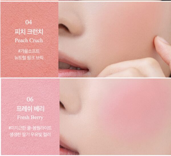 CLIO Air Blur Whip Blush [#6 Colors] (+Brush) - Image 7