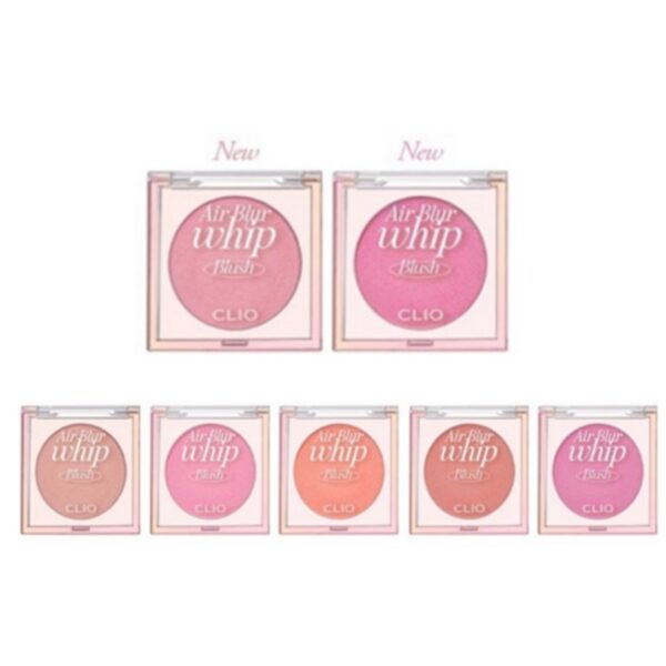 CLIO Air Blur Whip Blush [#6 Colors] (+Brush)