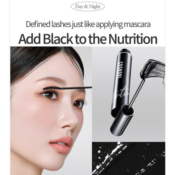 COSNORI Eyelash Serum (Black eyelash ampoule) Set[#01 Deep Black] (+ Brush liner) - Image 8