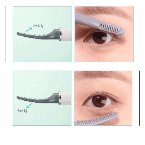 Fillimilli Heated Dual Eyelash Curler [USB Type / J Curl] - Image 6