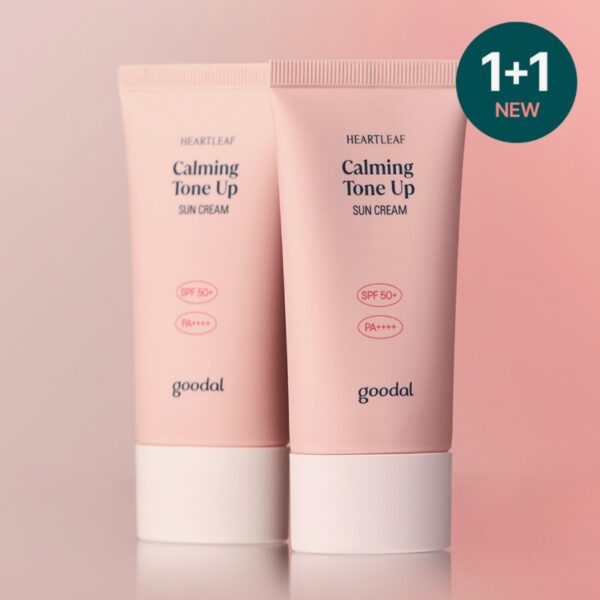 goodal Heartleaf Calming Tone Up Sun Cream 50mL 1+1 Special Set