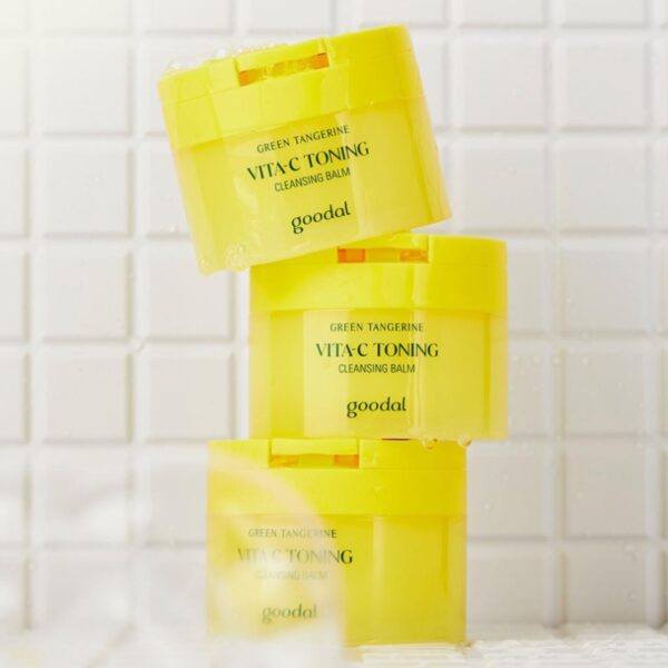 goodal Green Tangerine Vita-C Toning Cleansing Balm 110ml Special Set (+sticker) - Image 6