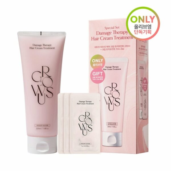 growus Damage Therapy Hair Cream Treatment Special Set