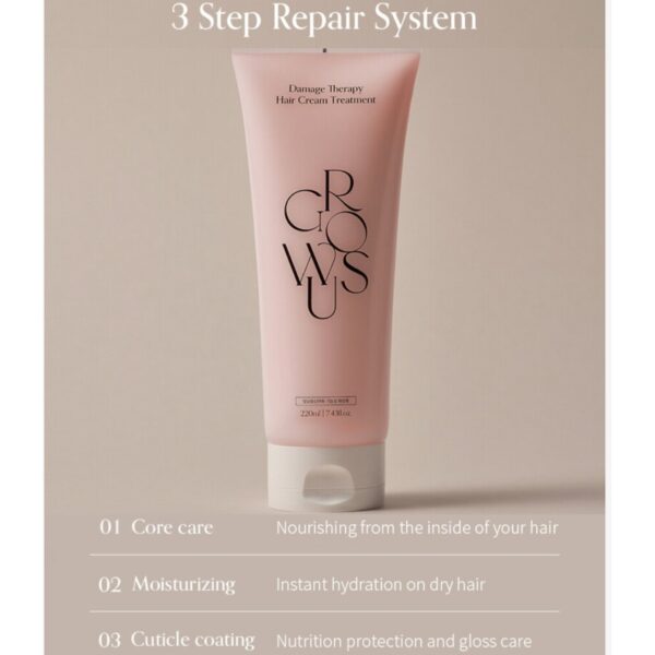 growus Damage Therapy Hair Cream Treatment - Image 4