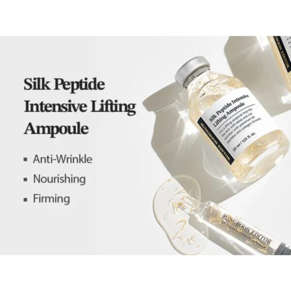 Sungboon edior Silk Peptide Intensive Lifting Ampoule - Image 3