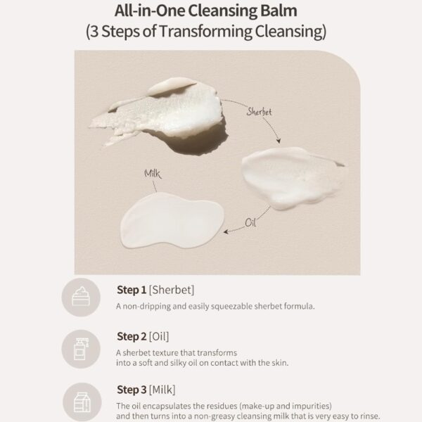 Heart Percent Commas On Life Essential Cleansing Balm - Image 3
