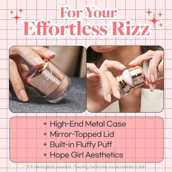 Hope Girl 3D Powder Blusher [#2 Colors] - Image 3