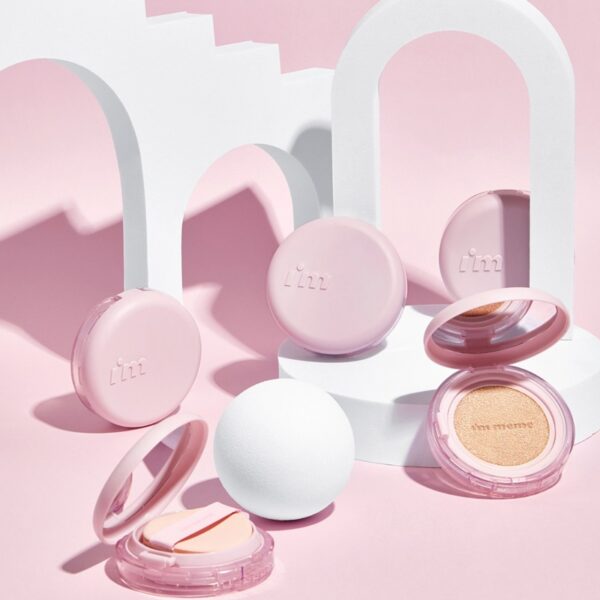 I'M MEME Wonder Velvet Lasting Cushion [#2 Colors] (+Big Puff) - Image 2