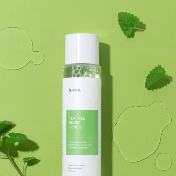 iUNIK Tea Tree Relief Toner 200ml - Image 2