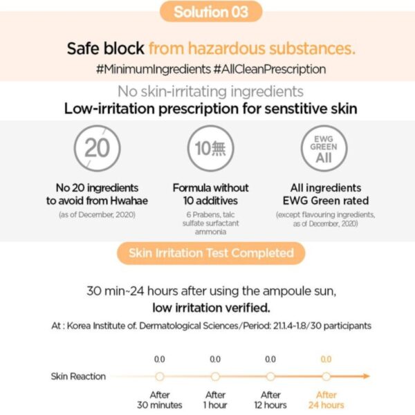 JUNGSAEMMOOL Masterclass Ampoule Sun SPF 50+ PA++++ - Image 5