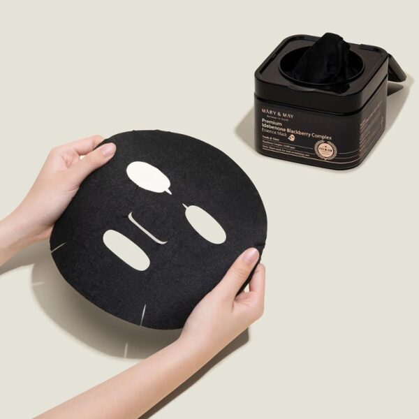 Mary&May Premium Idebenone Blackberry Complex Essence Mask Set [20 Masks] - Image 3