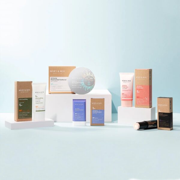Mary&May Vegan Niacinamide Panthenol Sun Cushion SPF50+ PA++++ (+LANEIGE RadianC SunCream 20ml) - Image 6