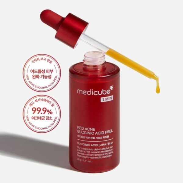 medicube Red Acne Succinc Acid Peel (+10ml) - Image 2