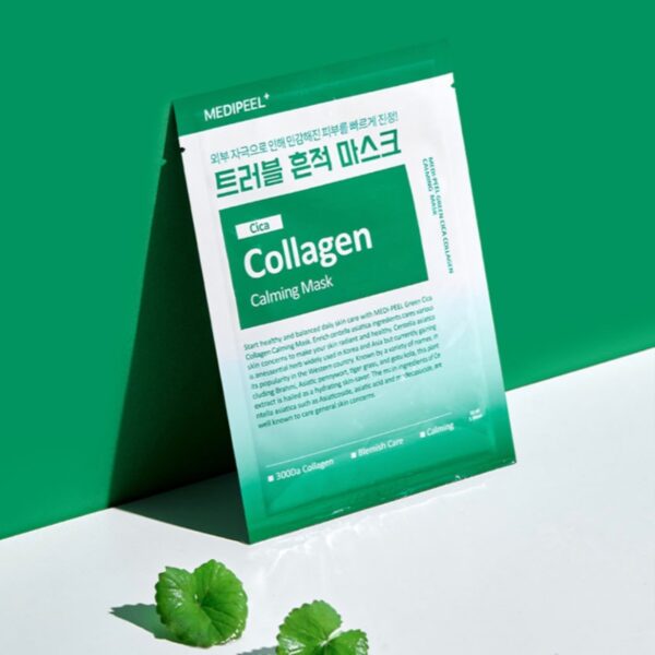 Medi-Peel Green Cica Collagen Camming Mask [#10 masks] - Image 2