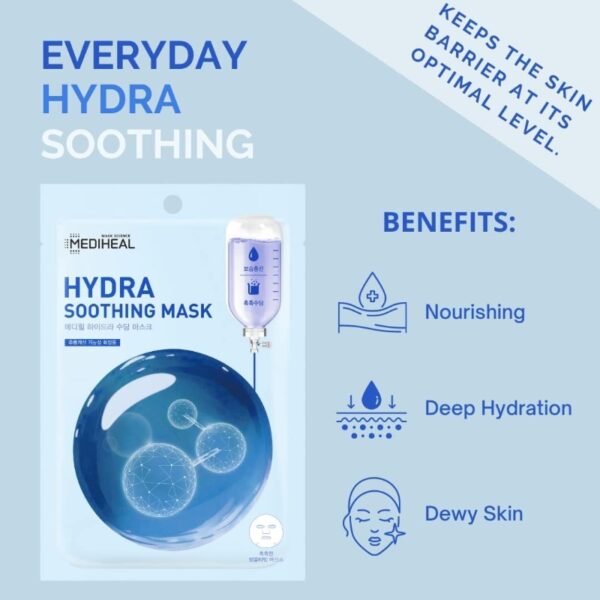 MEDIHEAL Hydra Soothing Mask [#10 masks] - Image 2