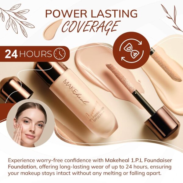 NEW💖 Makeheal 1.P.L Foundaiser Foundation SPF 20 PA++ [#3 Colors] - Image 3