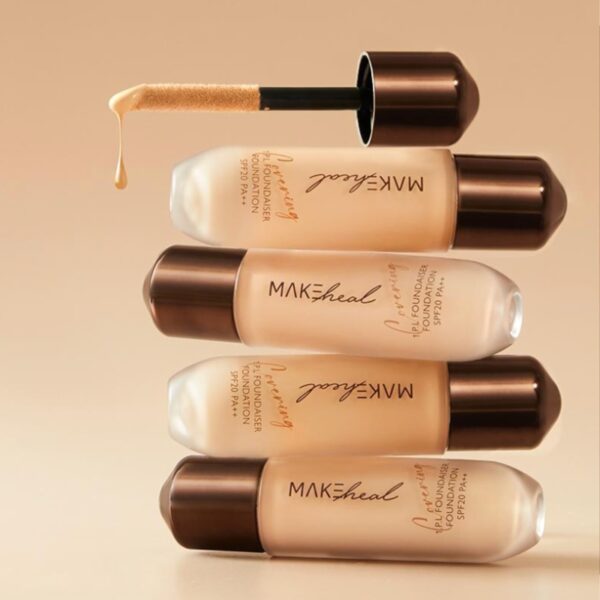 NEW💖 Makeheal 1.P.L Foundaiser Foundation SPF 20 PA++ [#3 Colors] - Image 5