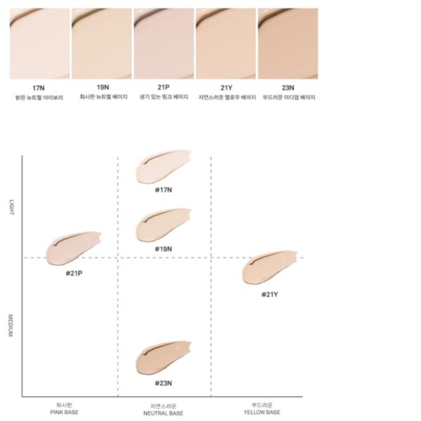 NAMING Zero Gravity Cover Fit Cushion Set [#4 Colors] (+Refill) - Image 5