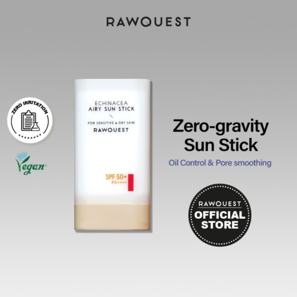 RAWQUEST Echinacea Airy Sun Stick SPF50+ PA++++ - Image 2