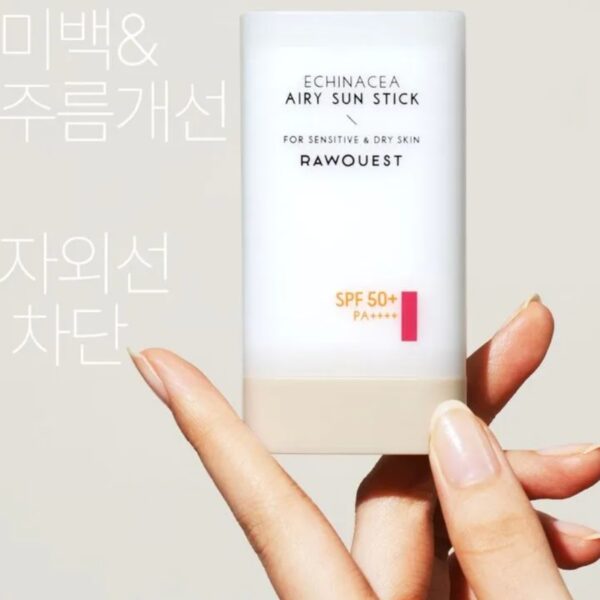 RAWQUEST Echinacea Airy Sun Stick SPF50+ PA++++ - Image 4