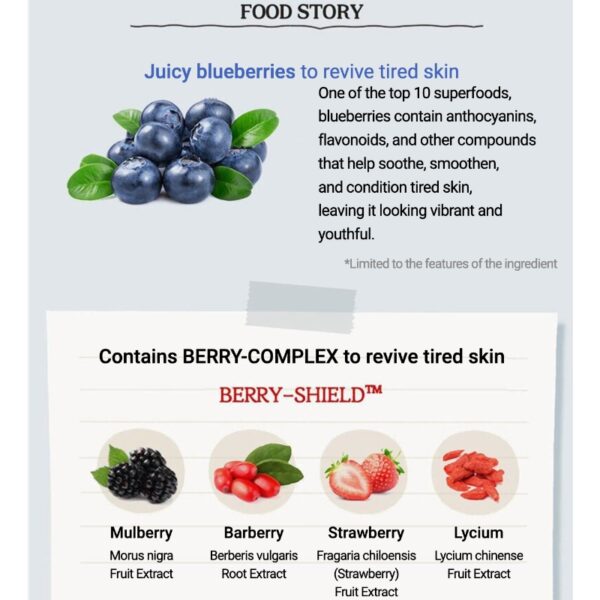 SKINFOOD Berry Moisturizing Sun Cream 50mL SPF50+ PA++++ Duo Set - Image 5