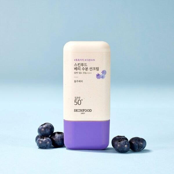 SKINFOOD Berry Moisturizing Sun Cream 50mL SPF50+ PA++++ Duo Set - Image 4