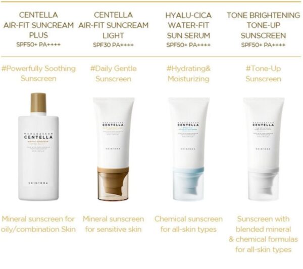 SKIN1004 Madagascar Centella Air-Fit Sun Cream Light - Image 5