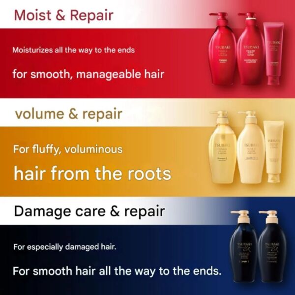 TSUBAKI Premium Volume & Repair Shampoo 450ml - Image 5
