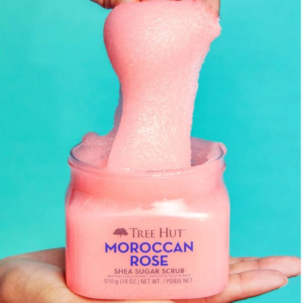 TREE HUT Shea Sugar Scrub [#Moroccan Rose] (+Moroccan Rose 90g) - Image 2