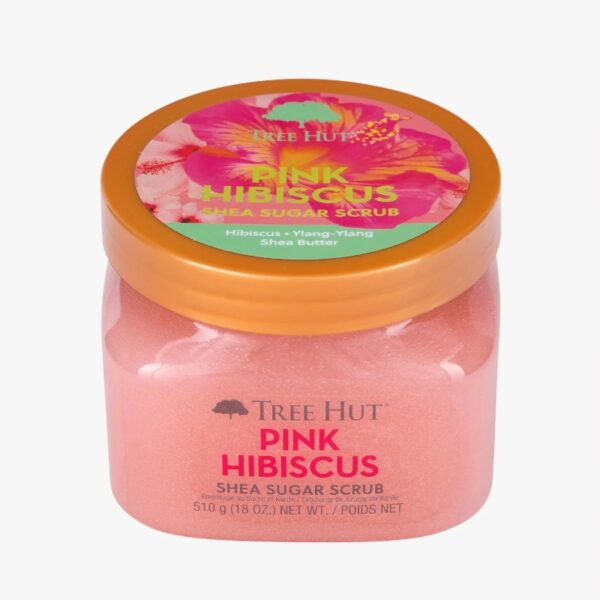 TREE HUT Shea Sugar Scrub [#Pink Hibiscus] (+Moroccan Rose 90g) - Image 3