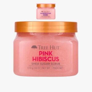 TREE HUT Shea Sugar Scrub [#Pink Hibiscus] (+Moroccan Rose 90g)