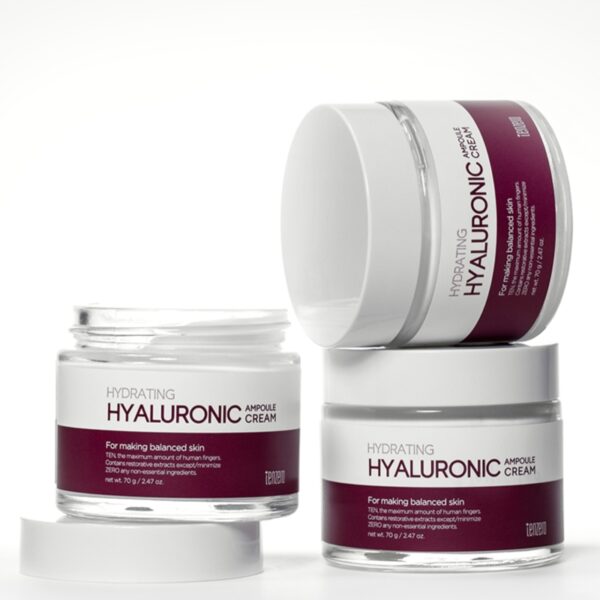 TENZERO HYDRATING HYALURONIC AMPOULE CREAM 70g - Image 2