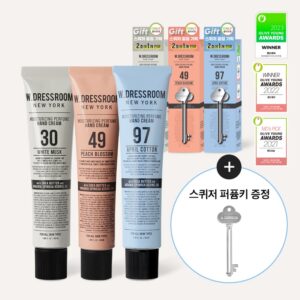 W.DRESSROOM Perfume Hand Cream Special Set  [#3 Sent] (+Squeezer)