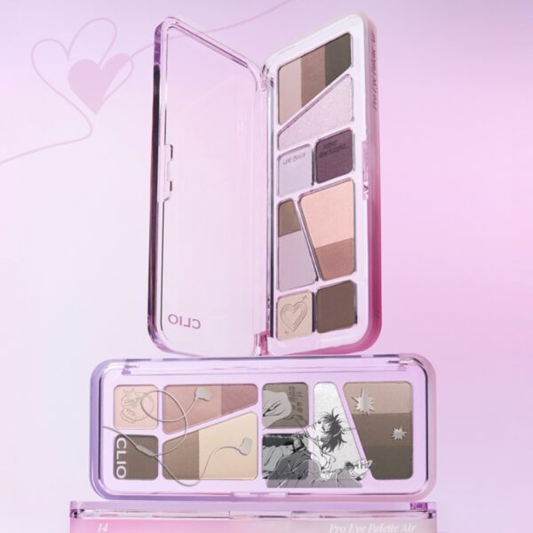 Unplugged Boy❤️ Clio Pro Eye Palette Air Special Set [#13 #14 #15] (+mud glitter) - Image 3