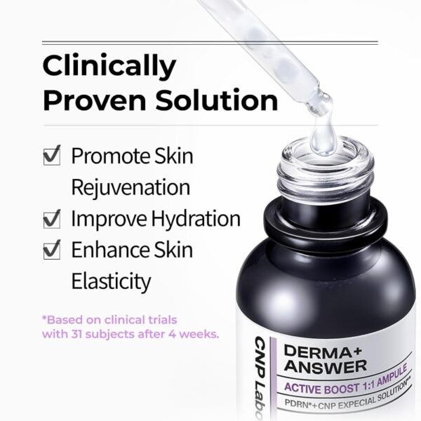 CNP Derma+ Answer Active Boost PDRN Ampoule 30mL (+ Ampoule 15ml) - Image 5