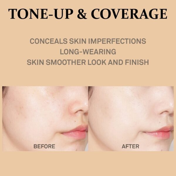 COSNORI Your Skin Dress Tone-Up Base 50ml+20ml Set - Image 5