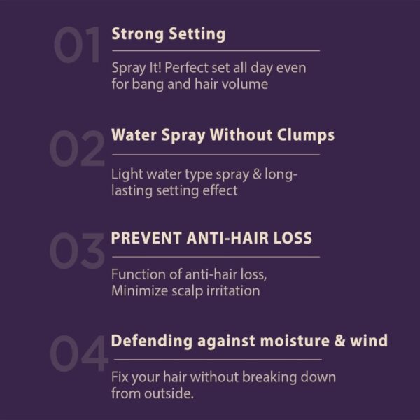 Daleaf Glam Styling Fixer Hair - Image 3