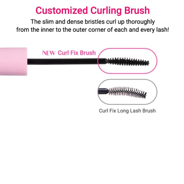 ETUDE Curl Fix Mascara Special Set #04 Volume Mascara (+Keyring Mascara) - Image 4