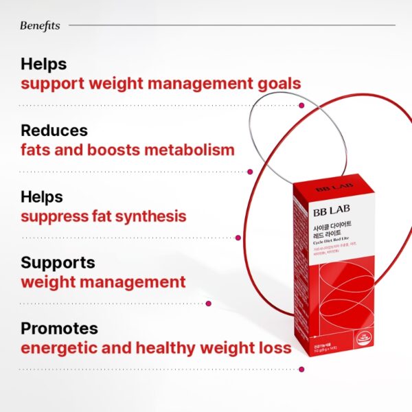BB LAB Cycle Diet Red Lite 14 Sticks - Image 4