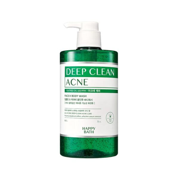 Happy Bath Deep Clean Acne Body Wash [#180g #900g]