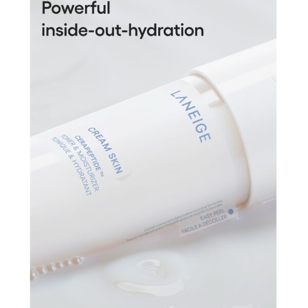 LANEIGE Cream Skin Cerapeptide Refiner SET [#Jumbo Size](+Refill +pump) - Image 2
