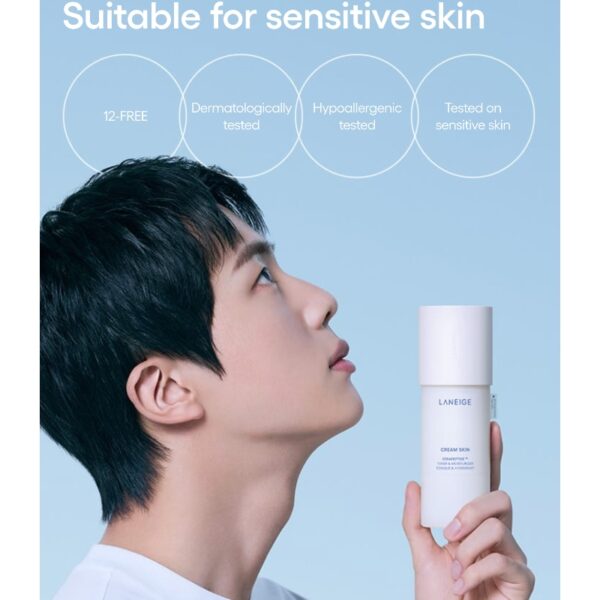 LANEIGE Cream Skin Cerapeptide Refiner SET [#Jumbo Size](+Refill +pump) - Image 4