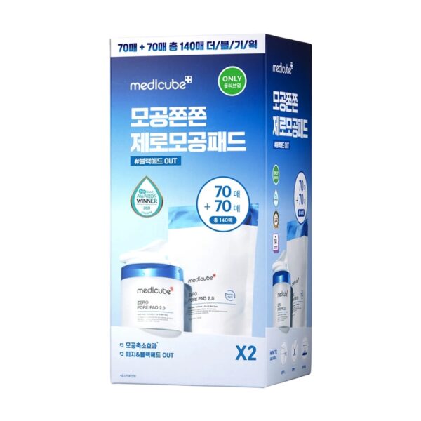 medicube Zero Pore Pad 2.0 70P Refill Set - Image 8