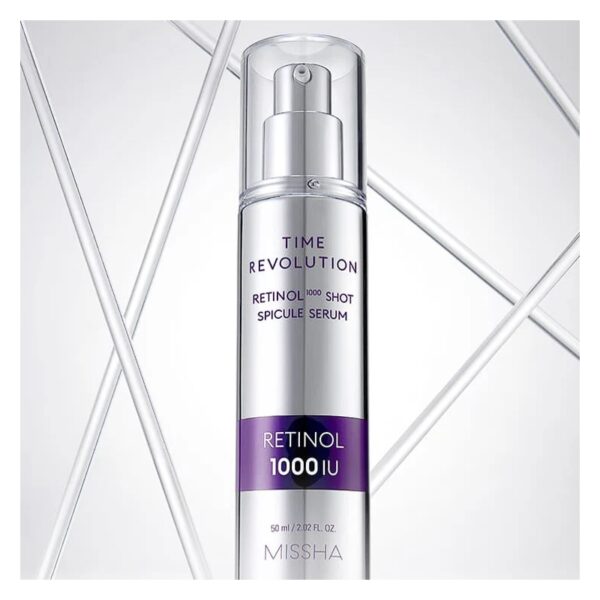 MISSHA Time Revolution Retinol 1000IU Shot (+RETINOLS 3 FILM 2p) - Image 3