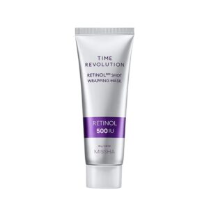 MISSHA Time Revolution Retinol 500IU Shot Wrapping Mask 80g