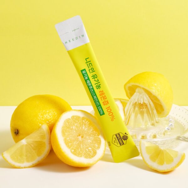NEEDIN 100% organic lemon juice [#14 packs] - Image 4