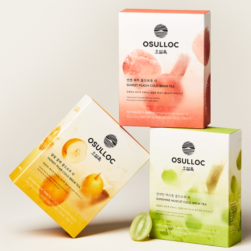 OSULLOC Cold Brew Tea [Sunshine Muscat] (20 count) PINKLAND