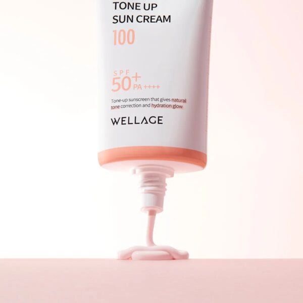 WELLAGE Hyaluronic Tone up Sun Cream SPF50+ PA++++ - Image 4
